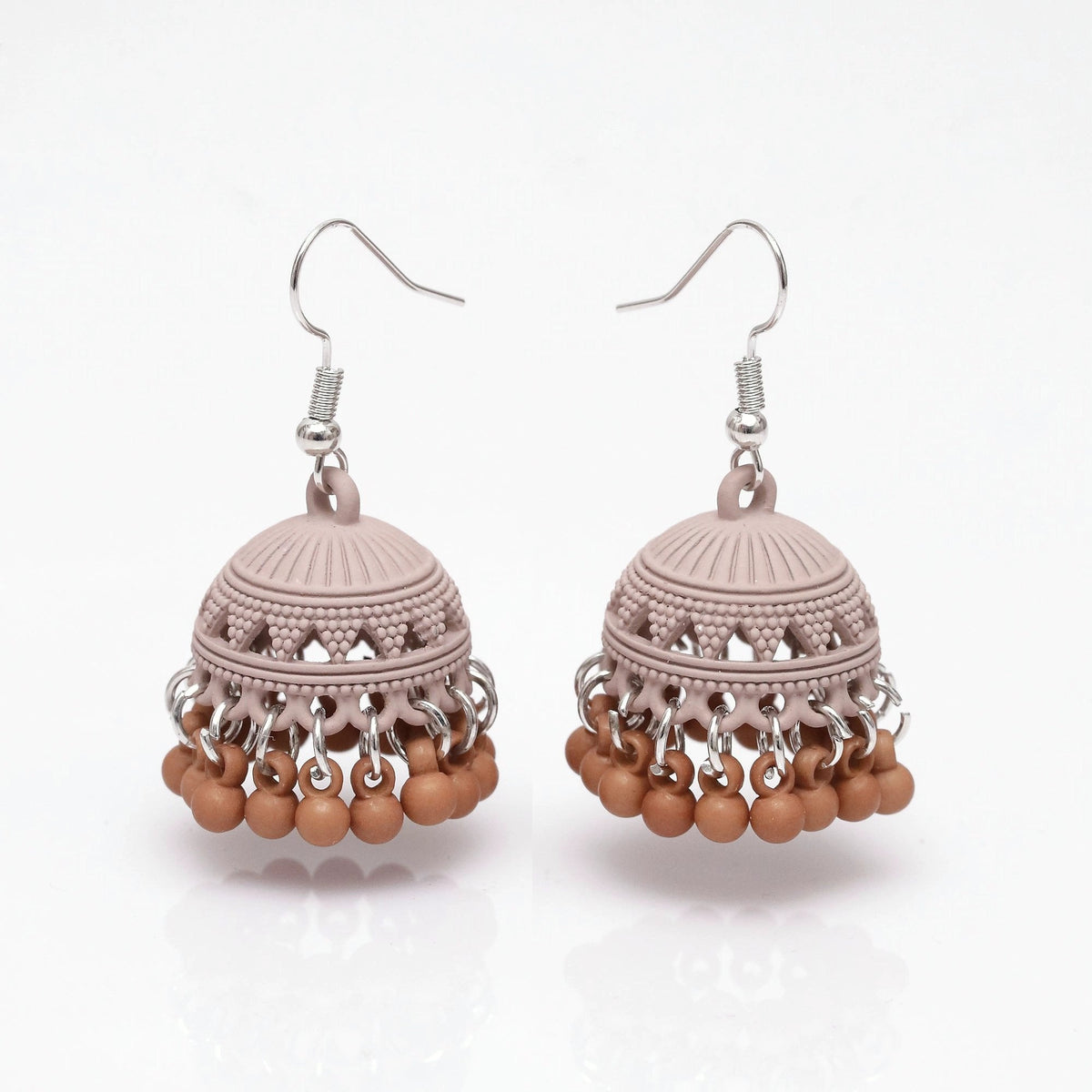 Brown Bohemia Drop Jhumki