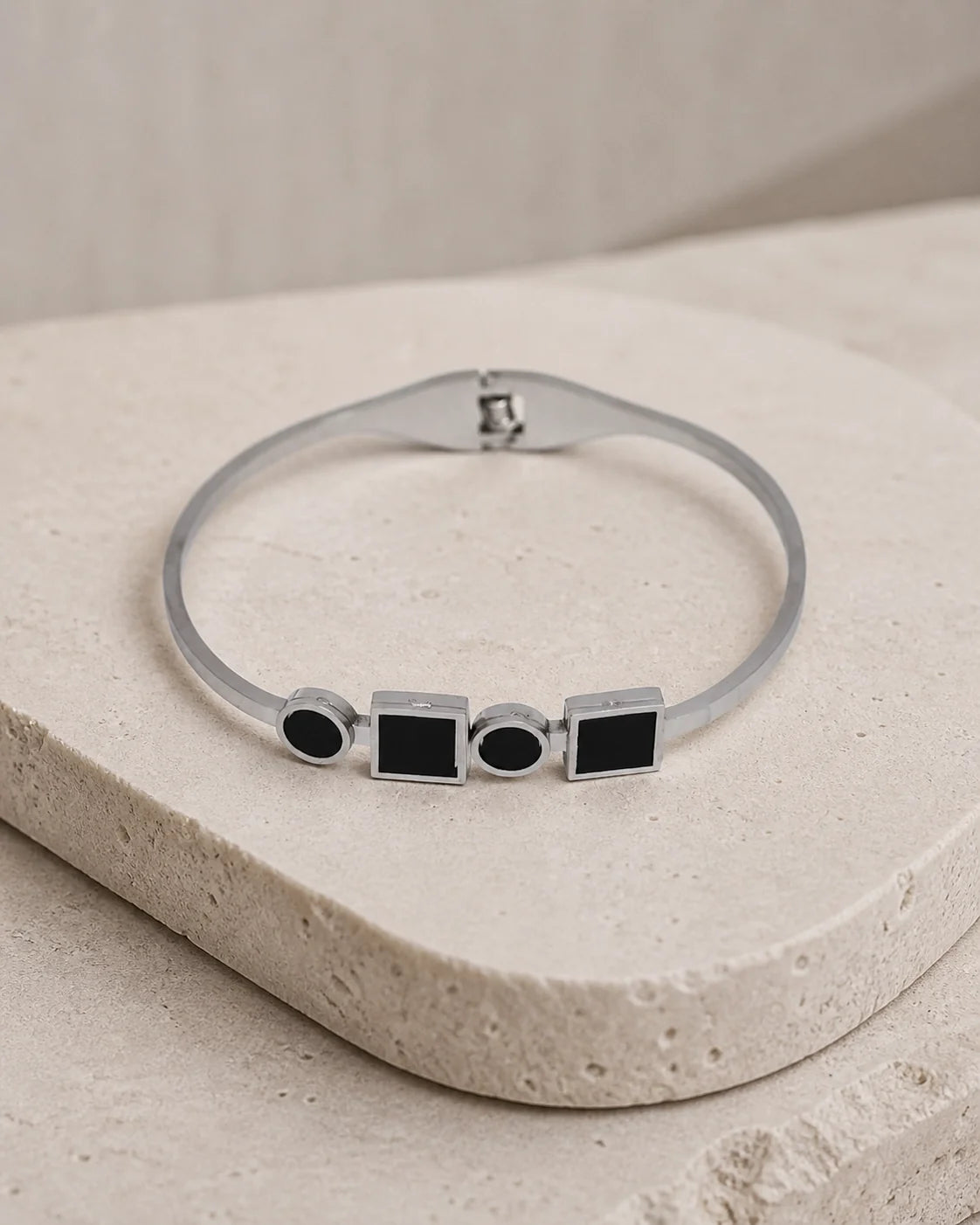 Silver Black Beads - Black Silver — product image