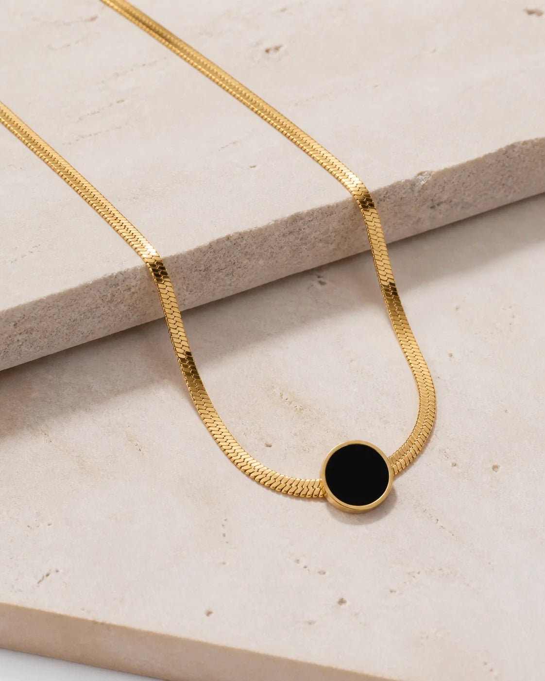 Black Gold Chain - Gold Black — product image