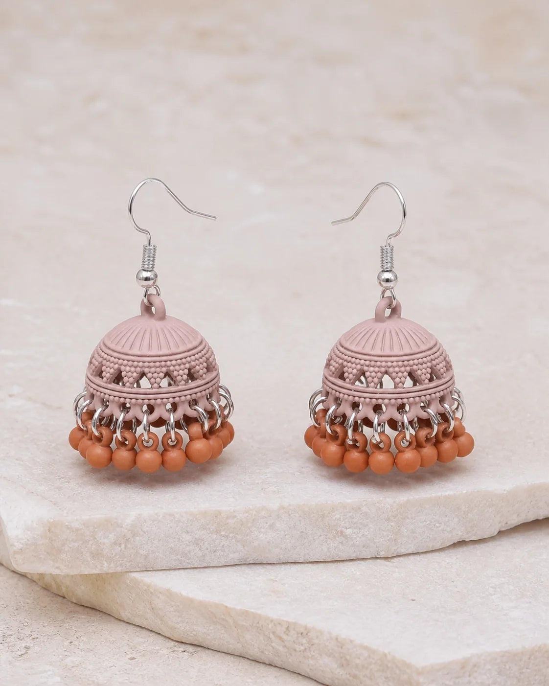 Colorful Jhumki - Brown — product image