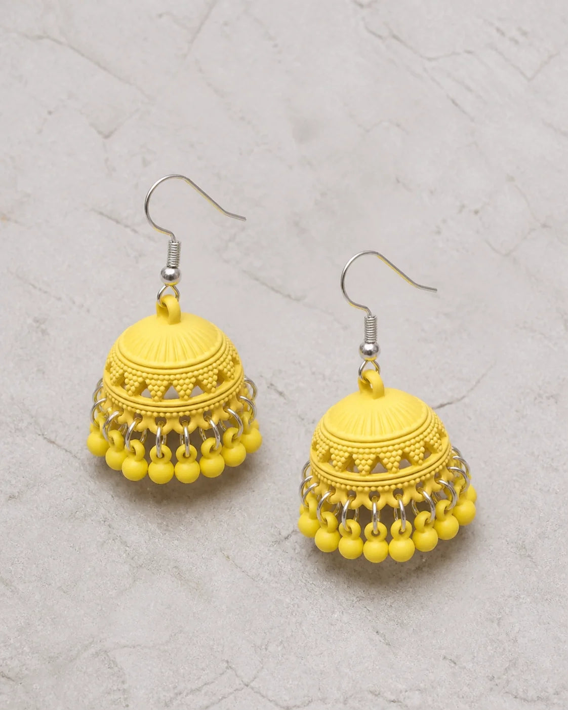 Colorful Jhumki - Yellow — product image