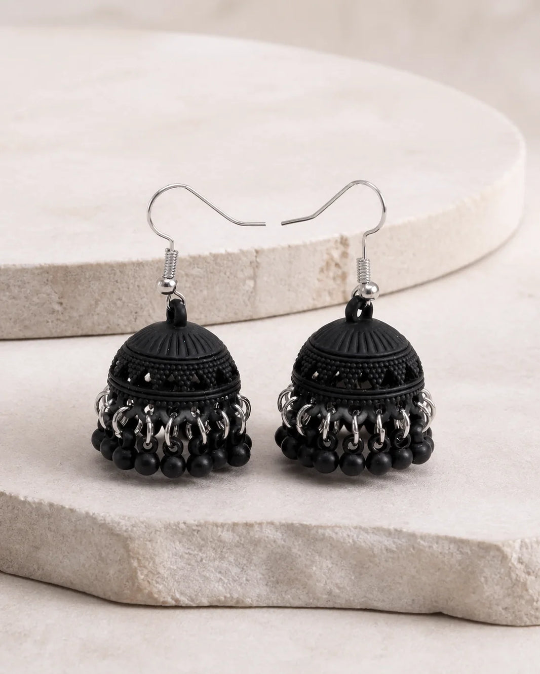 Colorful Jhumki - Black — product image