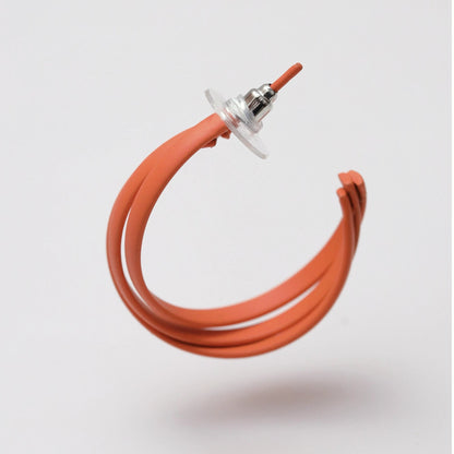 Orange Orbit Hoops