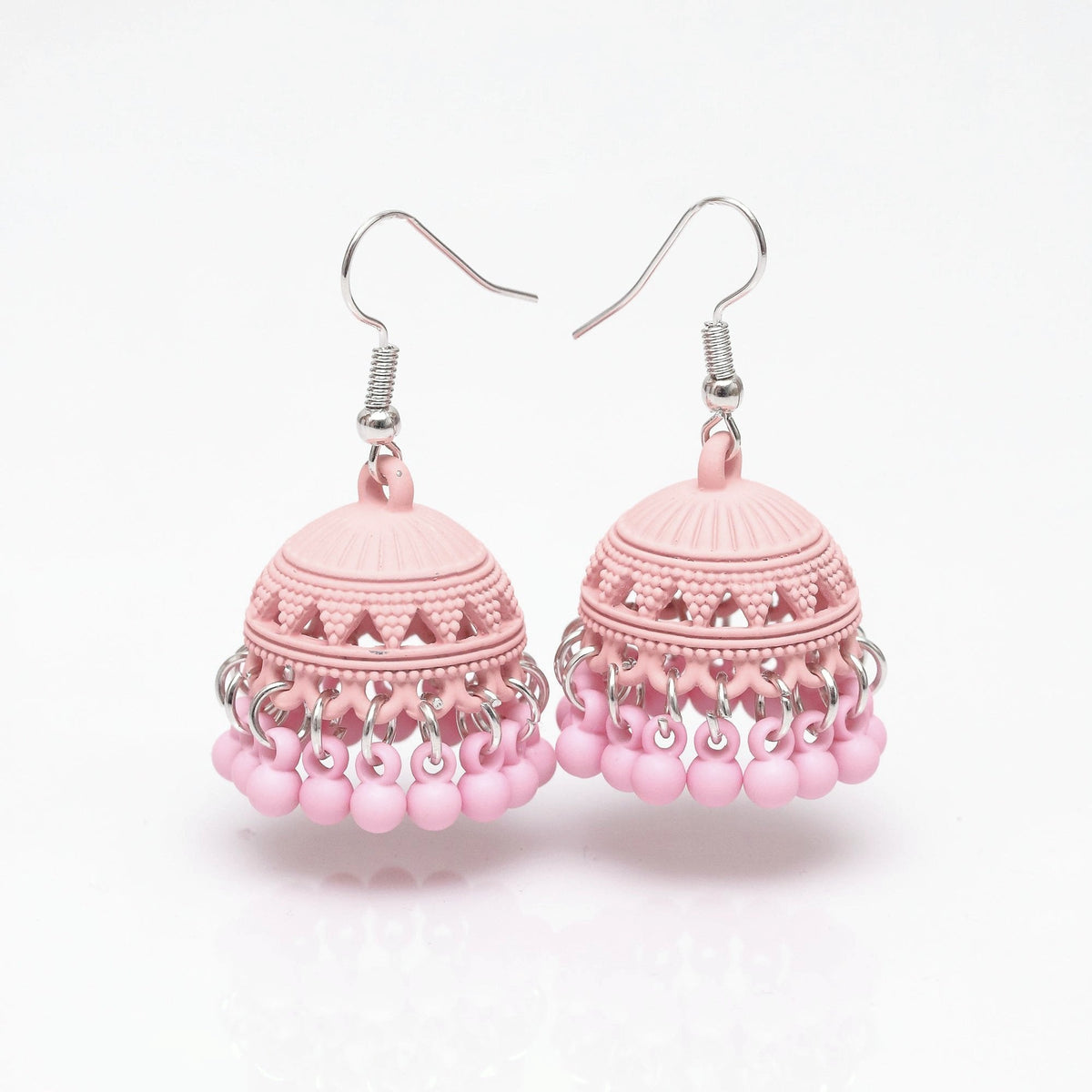 Pink Bohemia Drop Jhumki