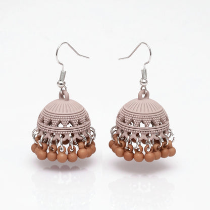 Brown Bohemia Drop Jhumki