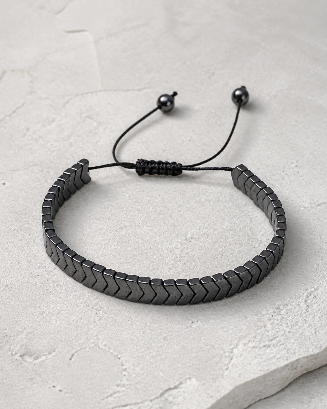 Flat Black Bracelet - Black — product image