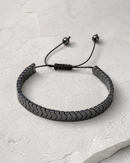 Flat Black Bracelet - Black — product image