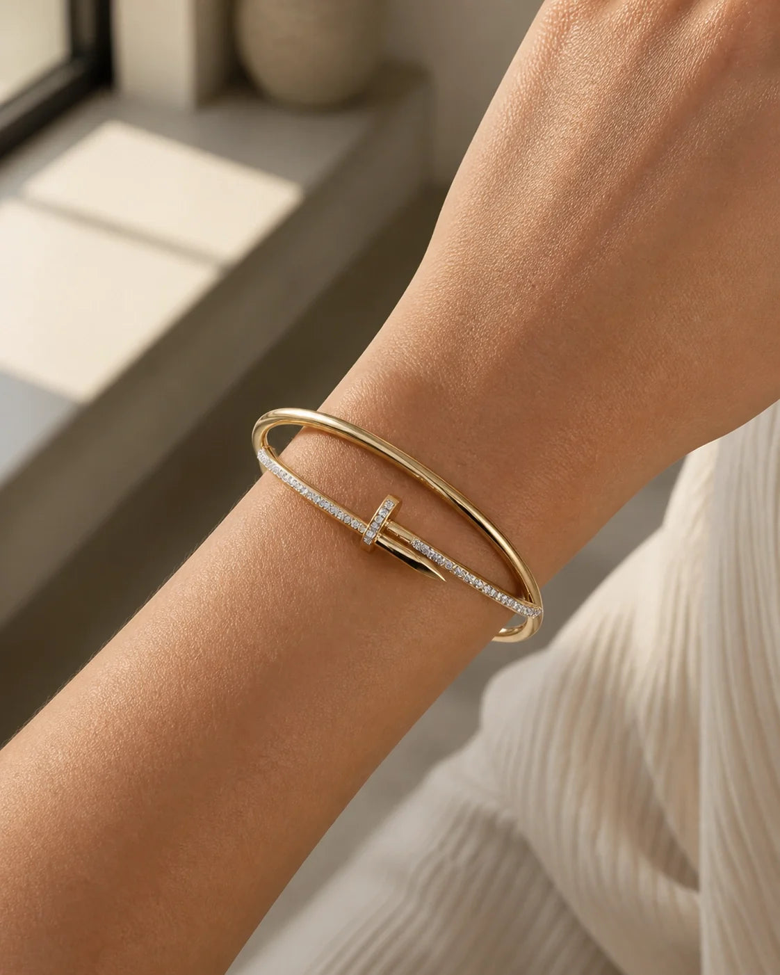 Silver gold Nail - Gold Silver — lifestyle image