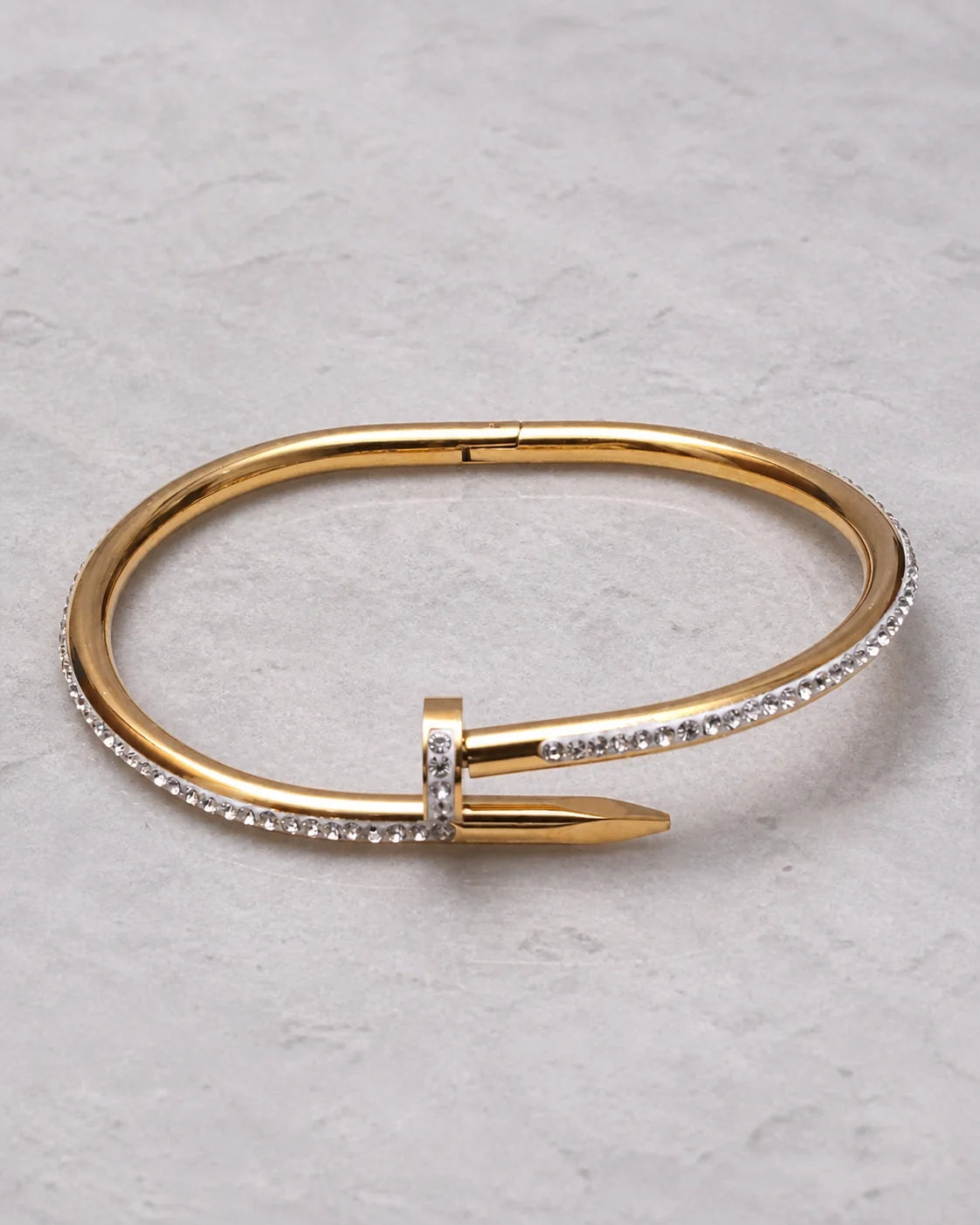 Silver gold Nail - Gold Silver — product image