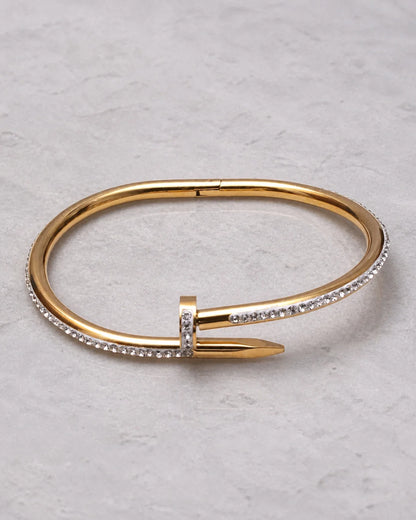 Silver gold Nail - Gold Silver — product image