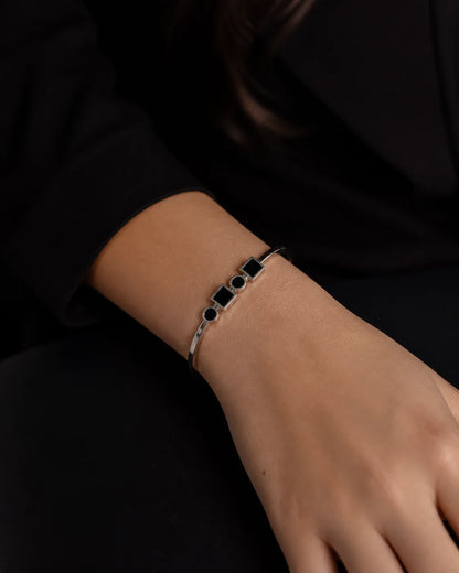 Silver Black Beads - Black Silver — lifestyle image
