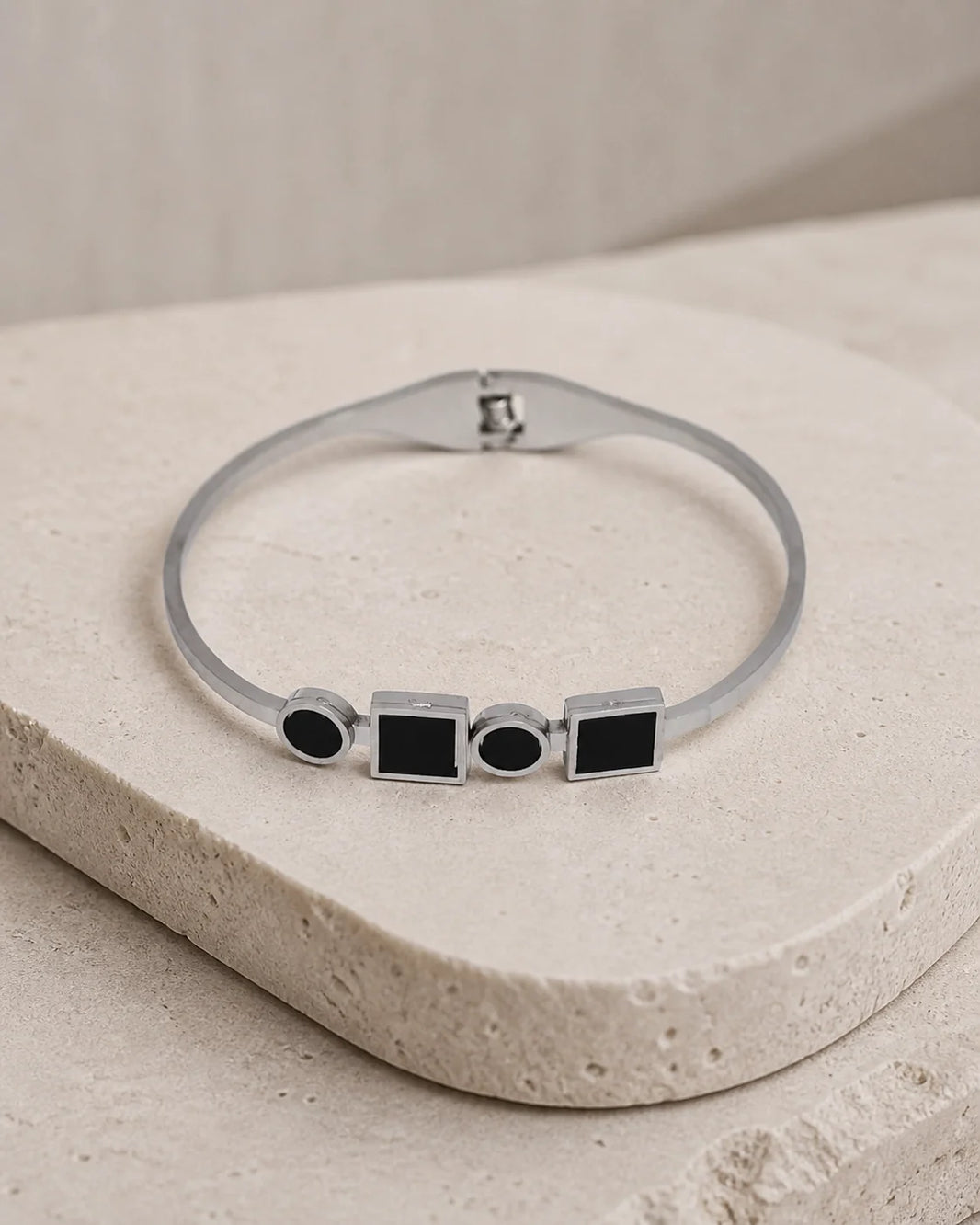 Silver Black Beads - Black Silver — product image