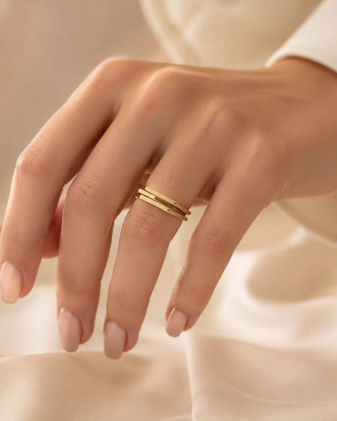 Classic Gold Ring - Gold — lifestyle image