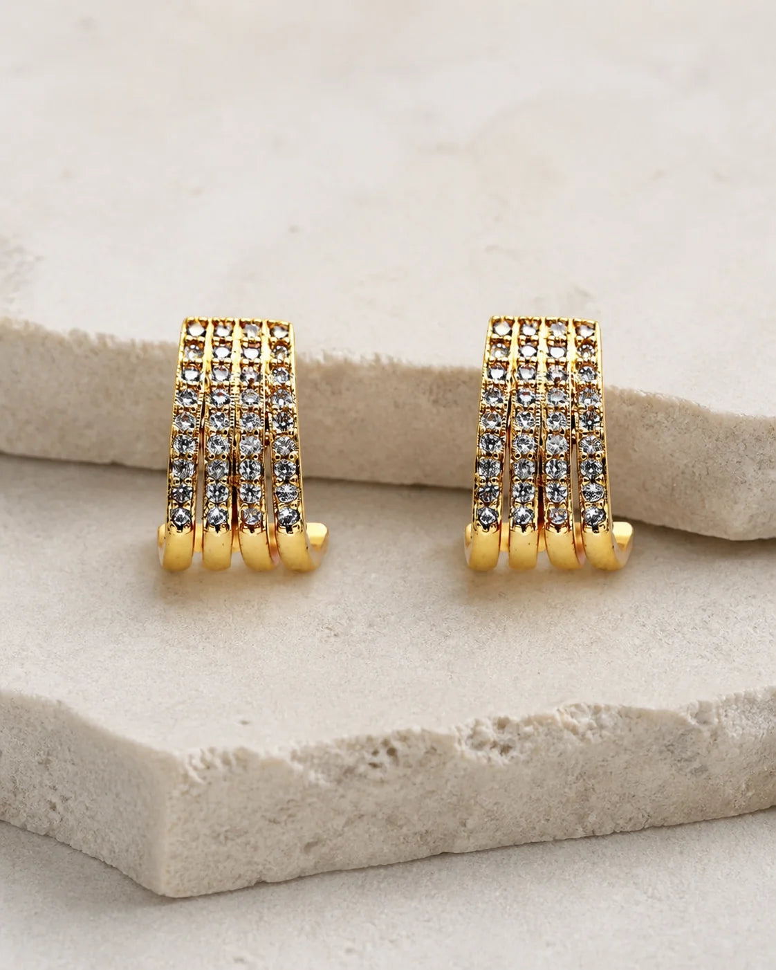 Fancy Tops Earring II - Gold - Silver — product image
