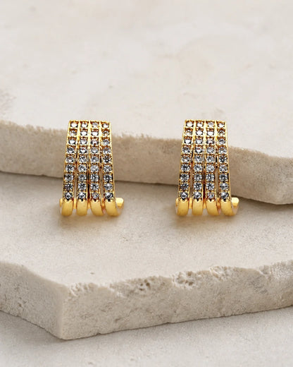 Fancy Tops Earring II - Gold - Silver — product image
