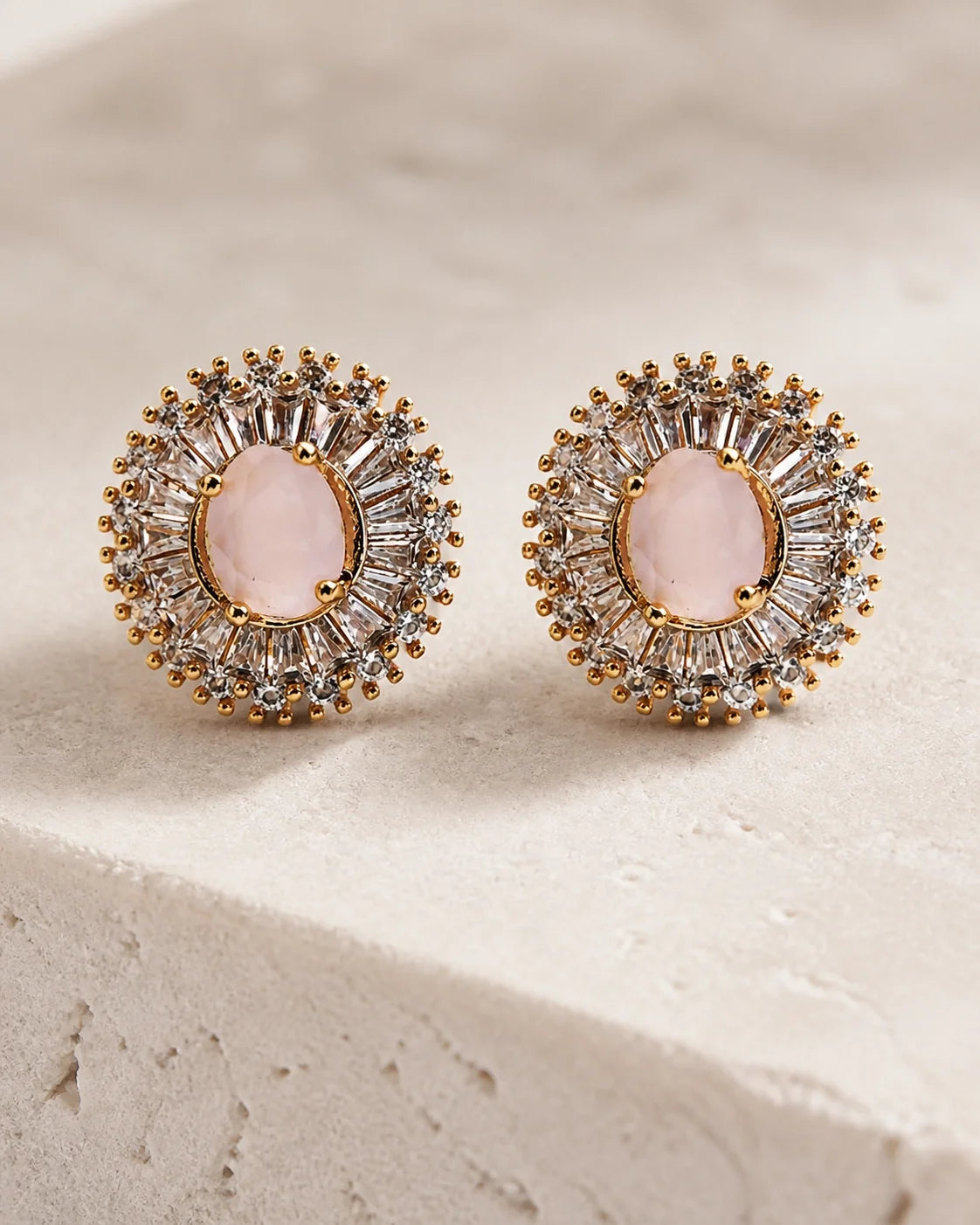 Fancy Tops Earring III - Rose Pink — product image