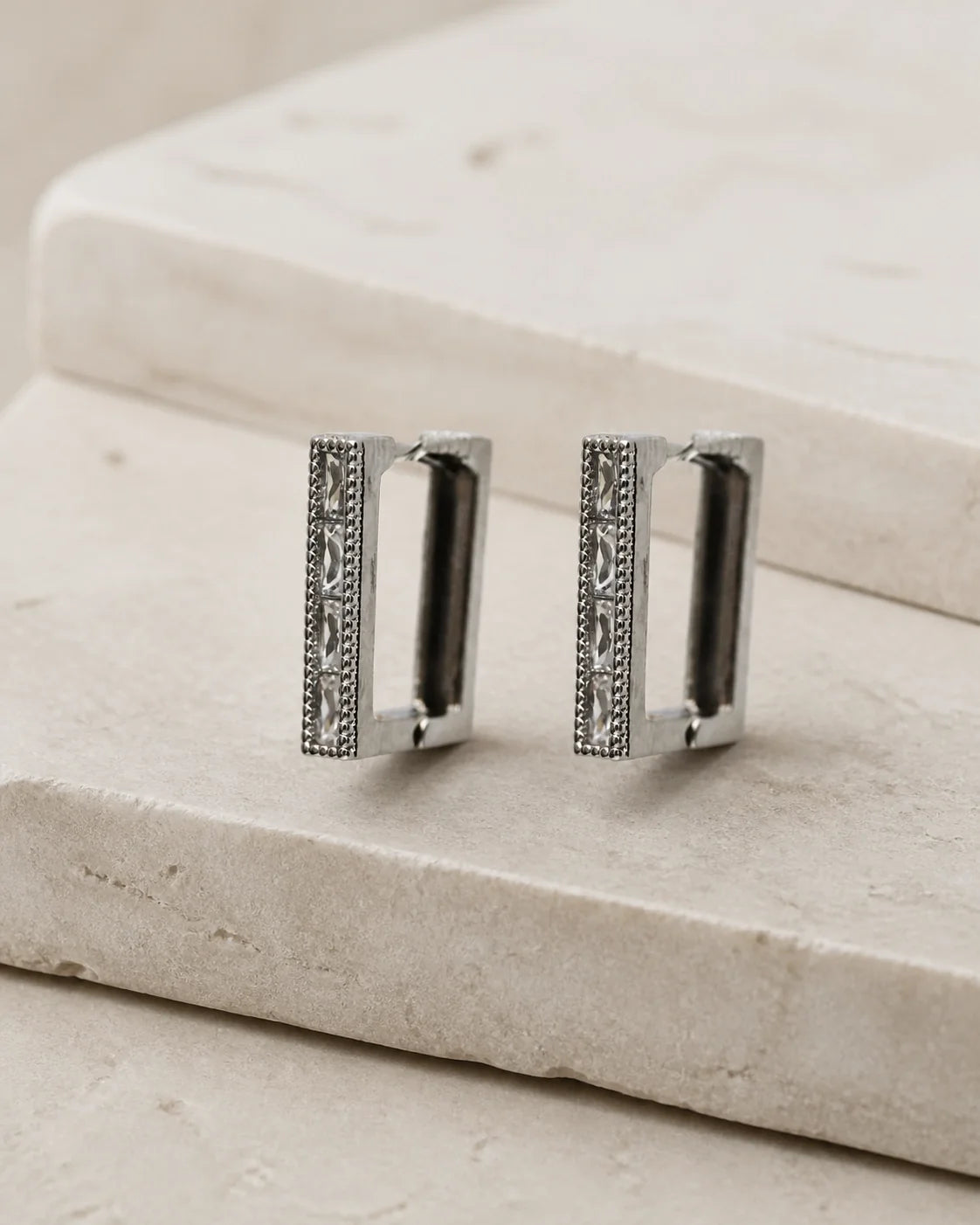 Silver Tops Earring - Silver — product image