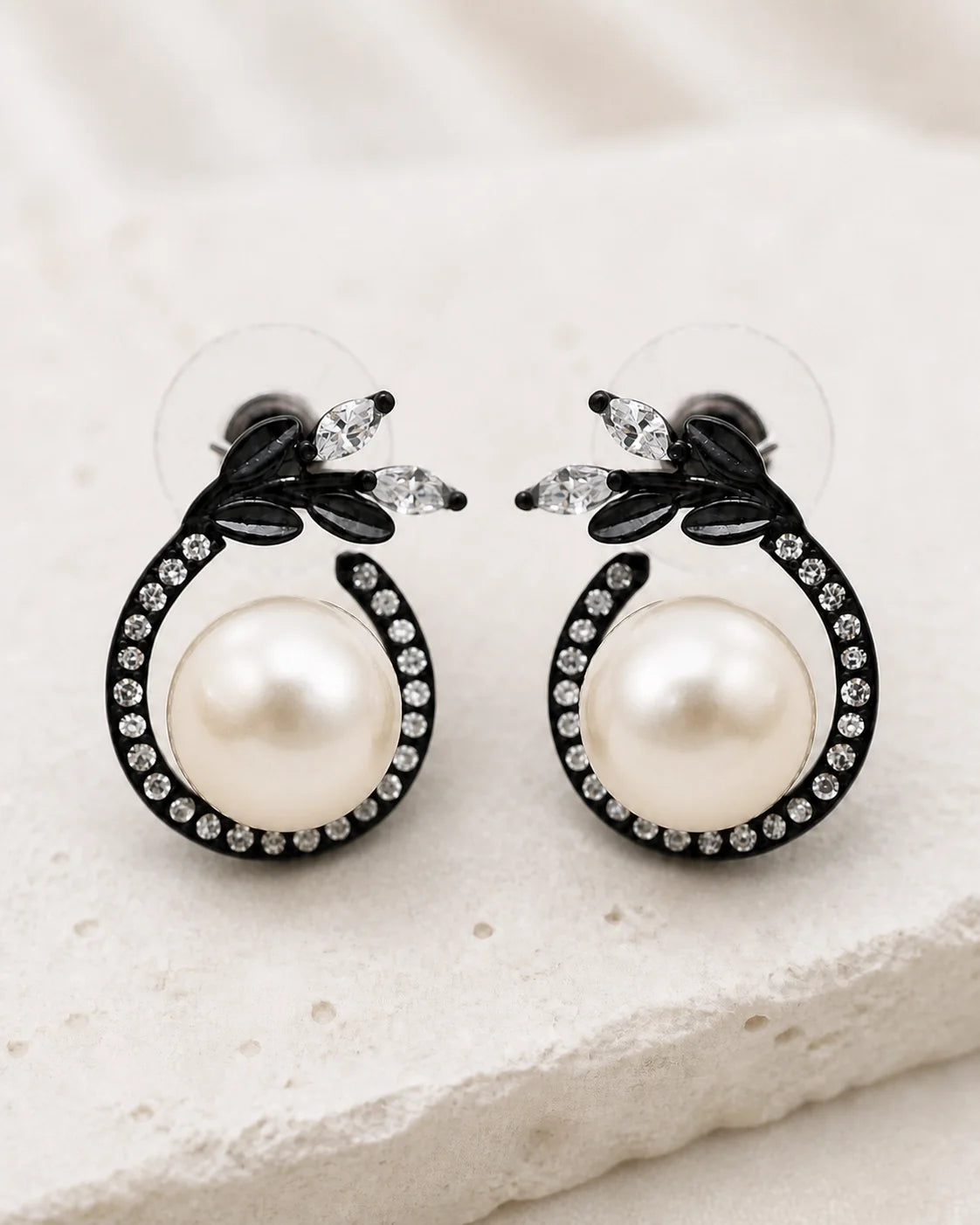 Silver Black Pearl Tops - Silver Black Pearl — product image
