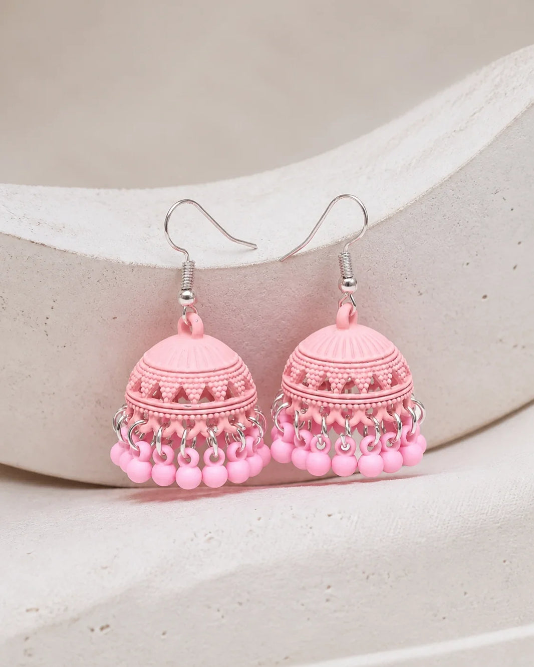 Colorful Jhumki - Pink — product image