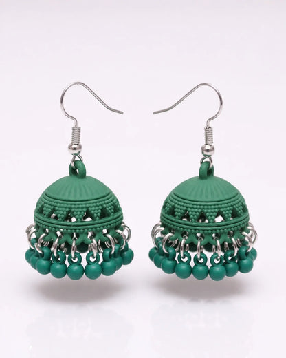 Colorful Jhumki - Green — product image