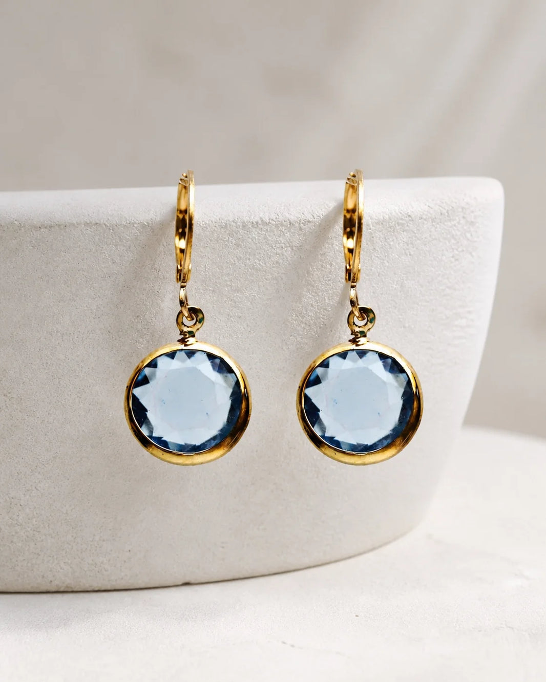 Tops Jewellery Set II - Gold - Sky Blue — product image