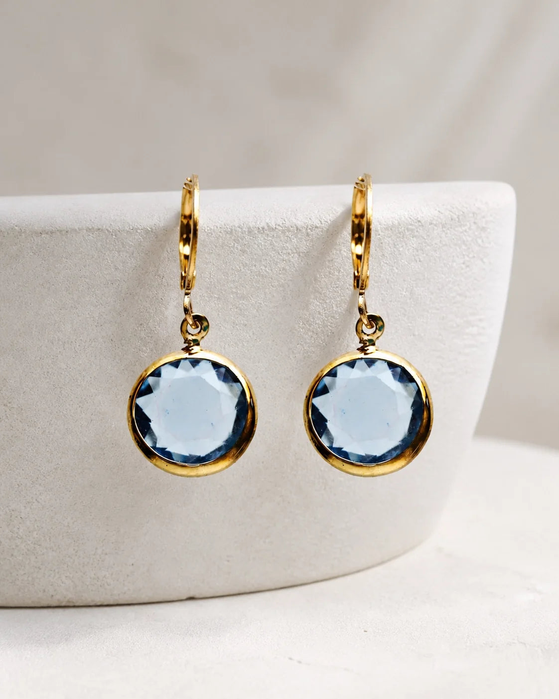 Tops Jewellery Set II - Gold - Sky Blue — product image