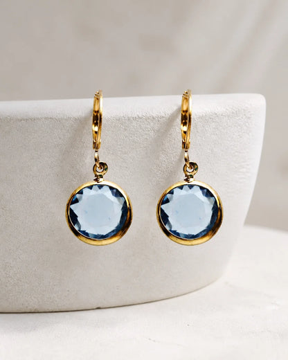 Tops Jewellery Set II - Gold - Sky Blue — product image